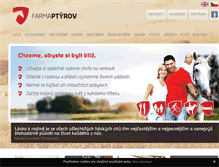 Tablet Screenshot of farmaptyrov.cz